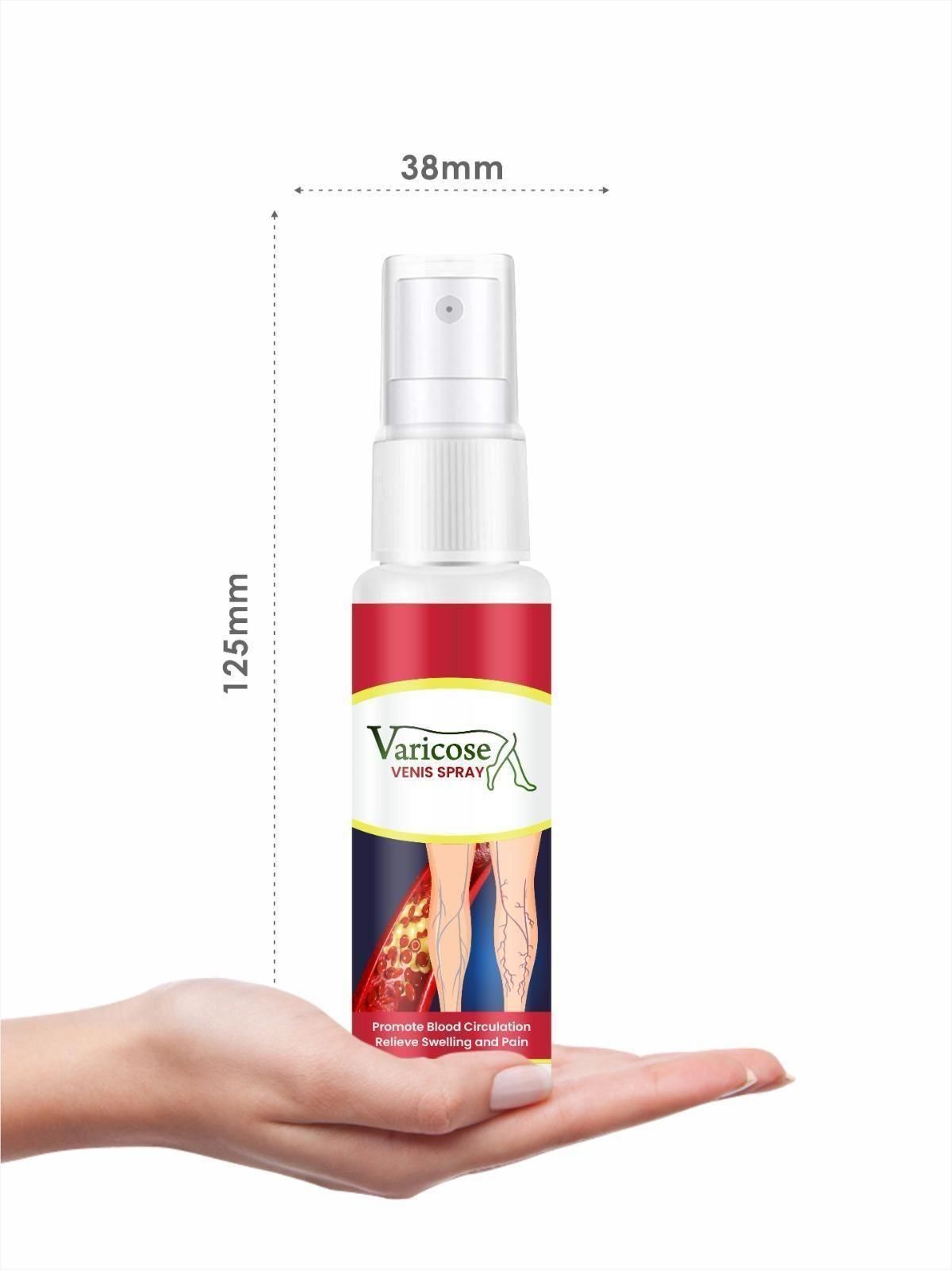 Vein Healing Varicose Veins Treatment Spray 50ml each Pack Of 3